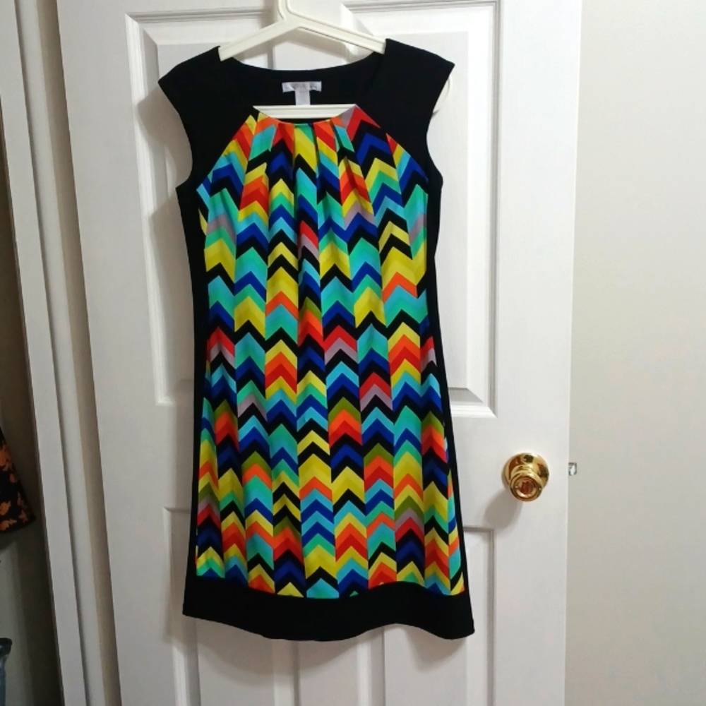 London Times Multi-Color Spring Dress - Picture 2 of 6